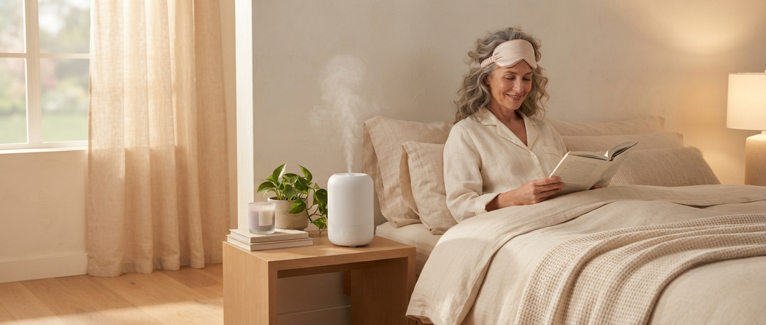 Humidificateur d'air : la solution contre les nuits trop sèches - Brizo Pause