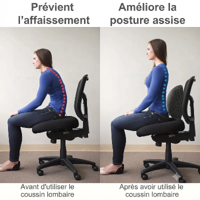 Coussin lombaire | Ergonomique