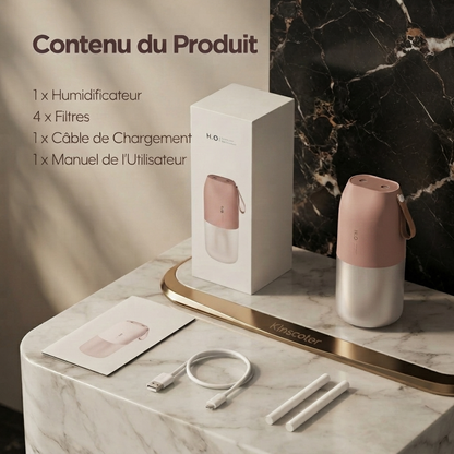 Humidificateur d'Air Double Jet – Réservoir 300 ml
