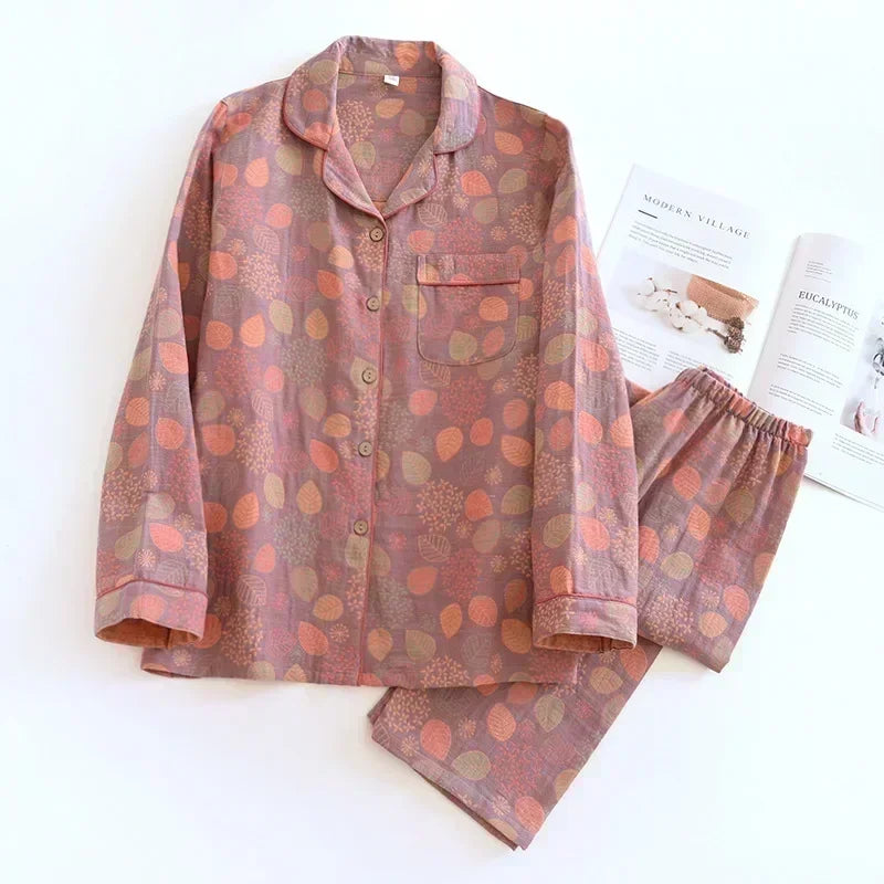 Pyjama Câline™ Automne (col chemise)-2