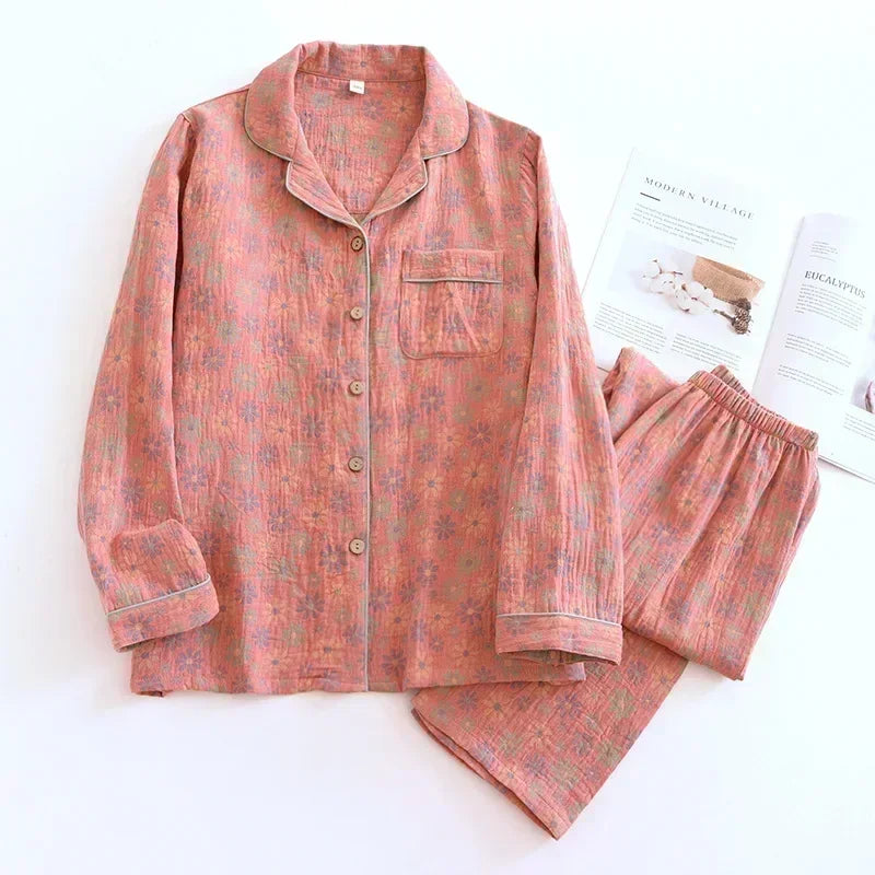 Pyjama Câline™ Automne (col chemise)leger