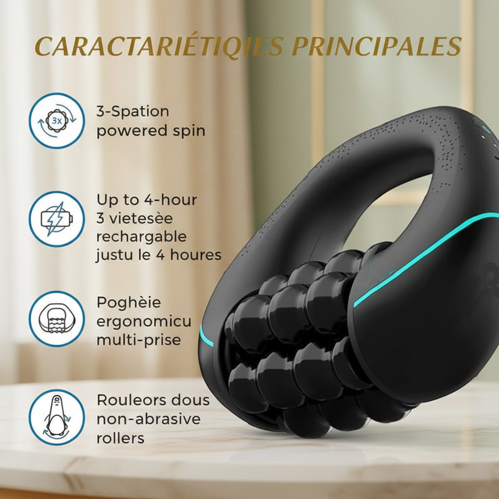Rouleau de Massage Détenza™  caracterestique principale 