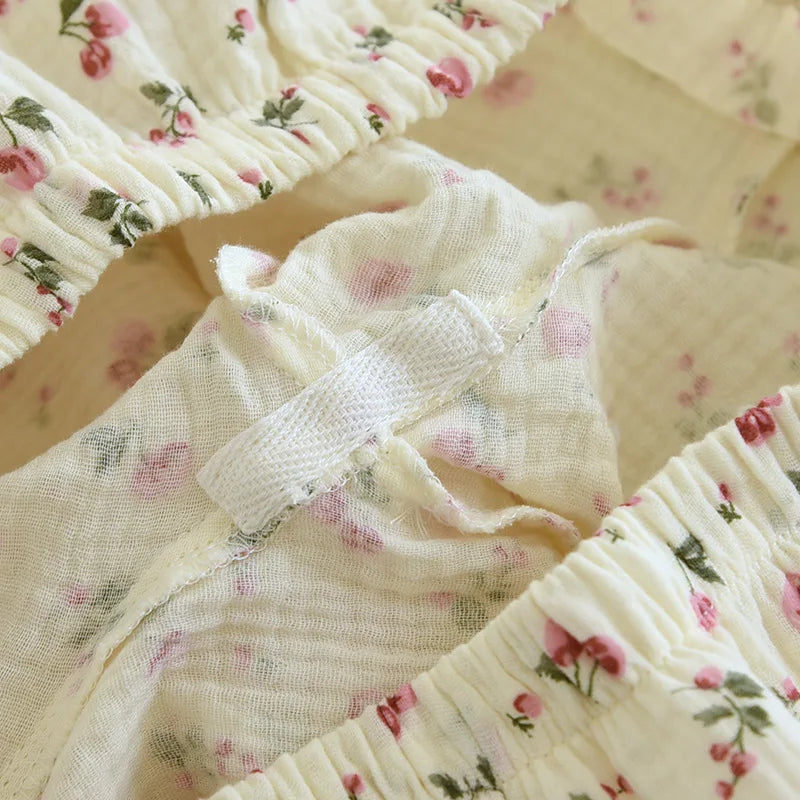Pyjama Femme Coton Col Chemise | Câline™ Automne