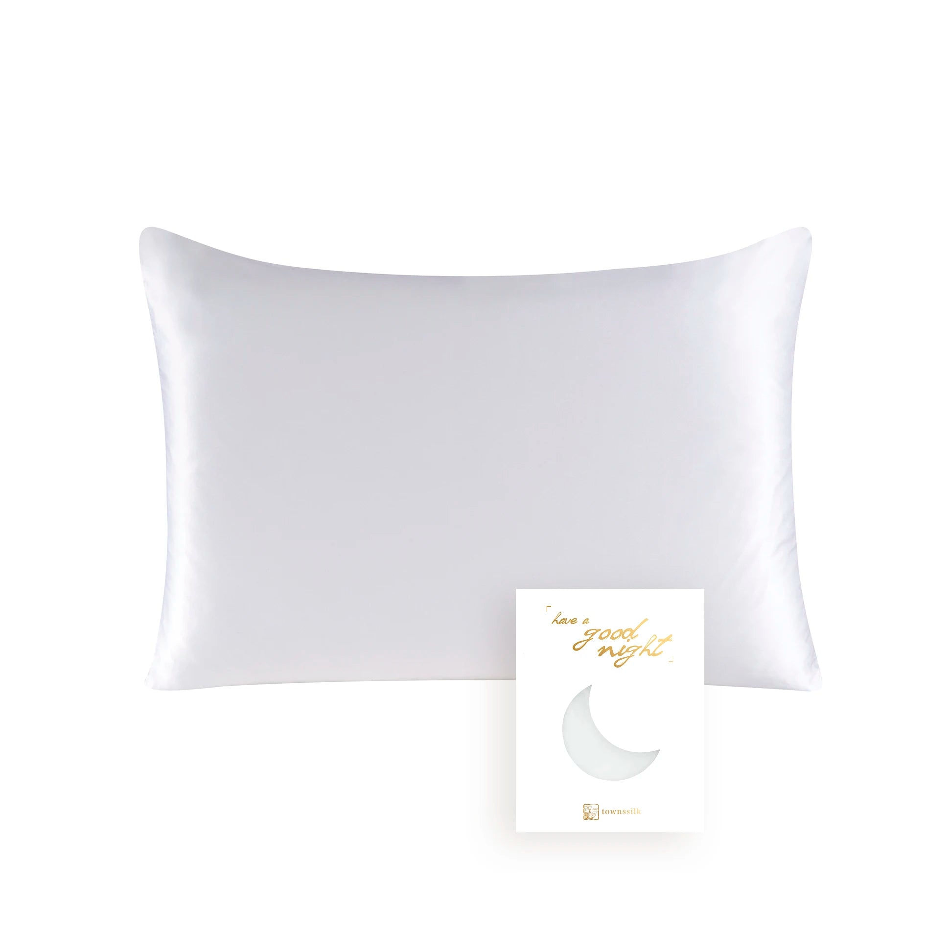 Taie d'oreiller en soie packaging