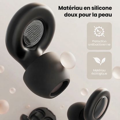 Silicone doux et antibactérien des bouchons anti-bruit pour dormir