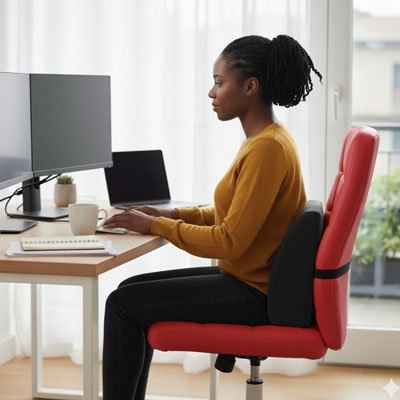 Coussin lombaire | Ergonomique