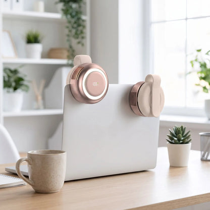 Ventilateur à Clip Lumineux | Halo™ — Éclairage LED Intégré