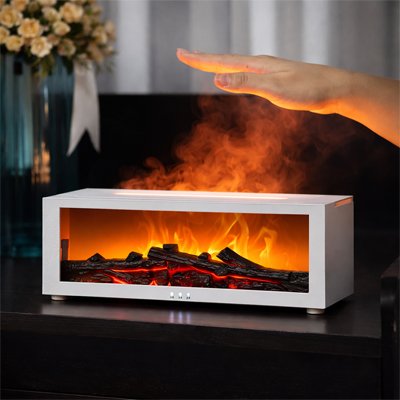 Humidificateur d'air  blanc 