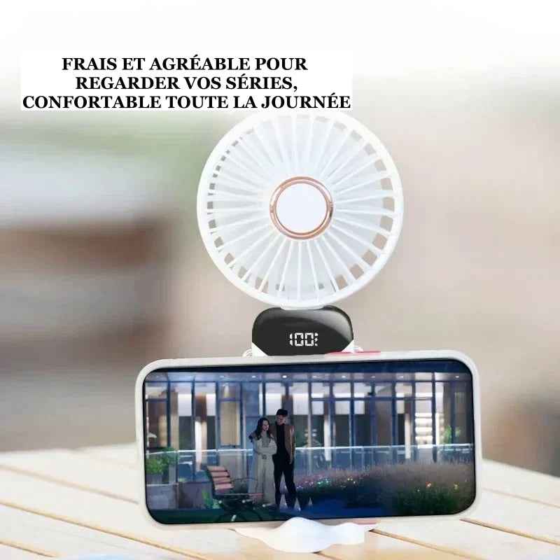 Ventilateur de poche | Ultra-compact rechargeable