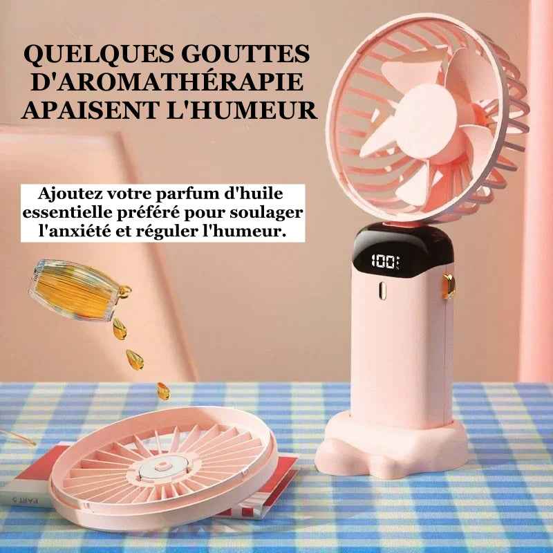 Ventilateur de poche | Ultra-compact rechargeable