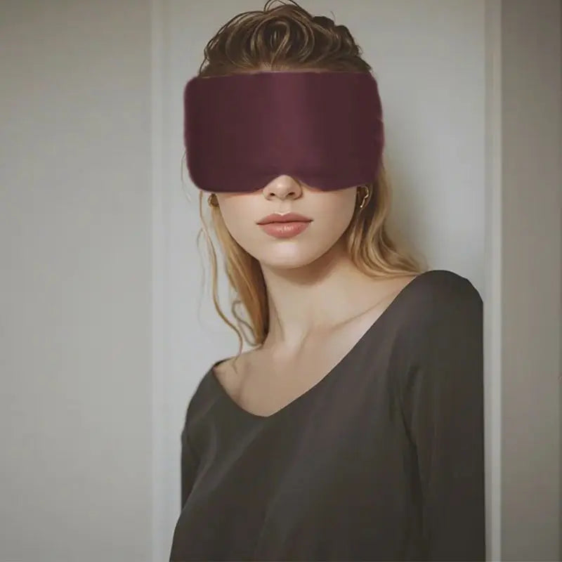 Masque de sommeil en soie grammage 22 momme